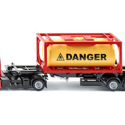 SIKU Kamion za prevoz goriva Mercedes Benz - Mercedes-Benz Truck with tank container 3922