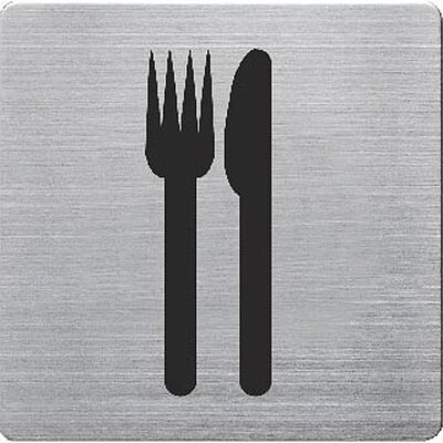 Aluminijumski Piktogram Za Restoran Alco