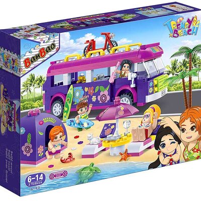 BANBAO Kocke Trendy Beach AUTOBUS 6123