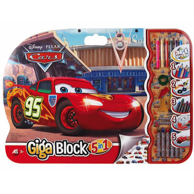 Bojanka GIGA BLOCK 5u1 CARS