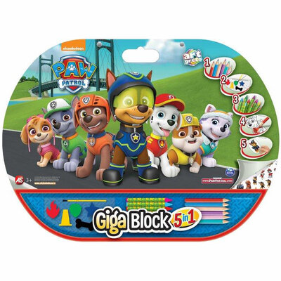 Bojanka GIGA BLOCK 5u1 Patrolne šape