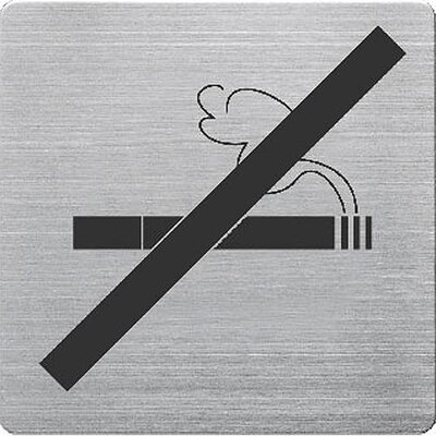 Aluminijumski Piktogram Zabranjeno Pušenje Alco 450-13