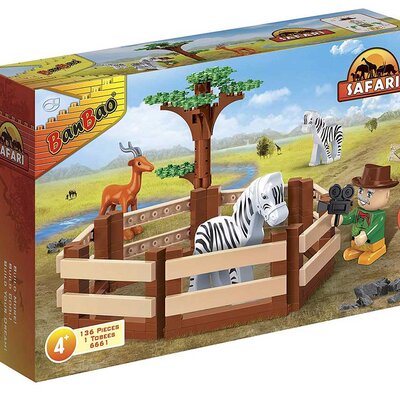 BANBAO kocke Safari - Animals Ground 6661