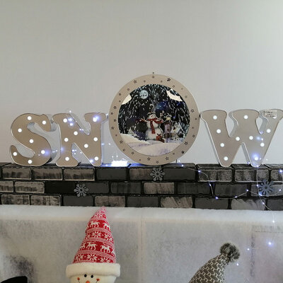 Velika novogodišnja svetleća dekoracija 196cm Dream