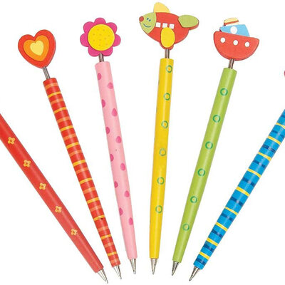 WOODY Drvena hemijska olovka - Ballpoint pen 91131