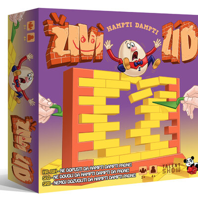 Društvena igra Živi zid Hampti Dampti
