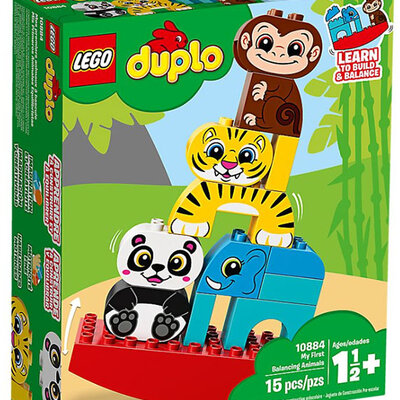 LEGO® DUPLO® Kocke - Moje prve životinje na klackalici 10884