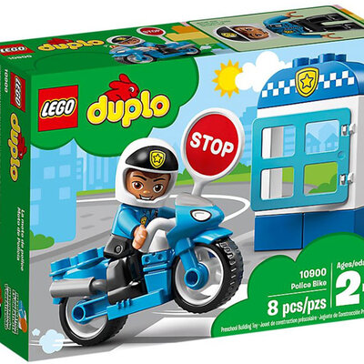 LEGO® DUPLO® Kocke - Policajac na motoru 10900