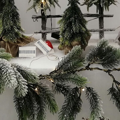 Deco Wood Grana  - Girlanda Sa Lampicama