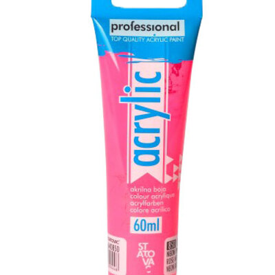 PROFESSIONAL Acrylic - Akrilna boja Neon Pink 60ml 640850