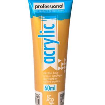 PROFESSIONAL Acrylic - Akrilna boja Zlatna 60ml 640800