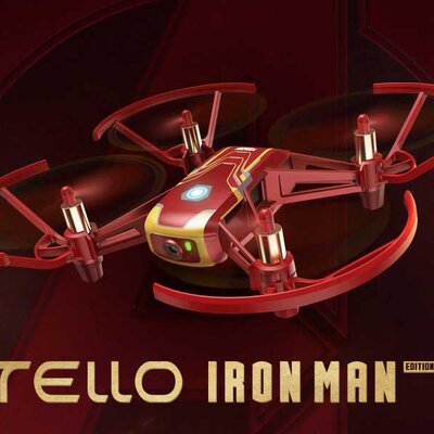 Ryze Tech Dron Tello Iron Man Edition