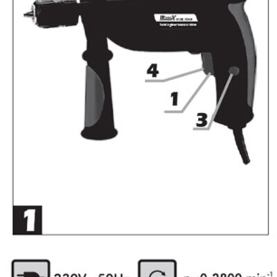Vibraciona bušilica WSB1000 71010000