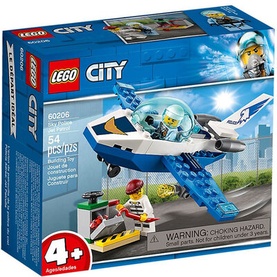 LEGO® City Kocke Policija - Policijski patrolni avion 60206