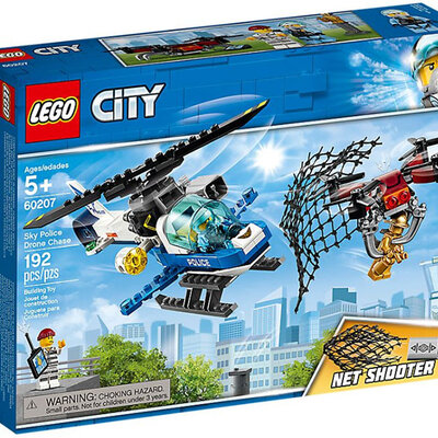 LEGO® City Kocke Policijska potera za lopovima i dronom 60207