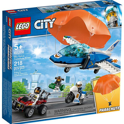 LEGO® City Kocke Policajci hapse lopove padobrance 60208