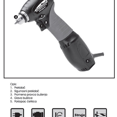 Specijalna bušilica WSB400 71040000