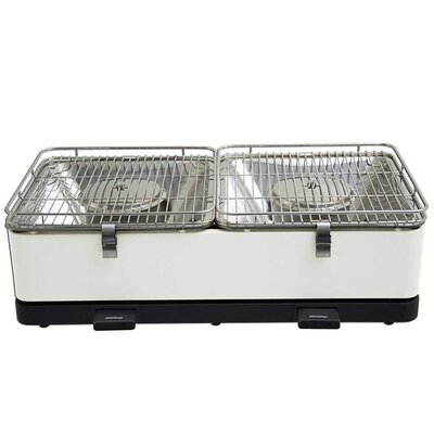 Feuerdesign Stoni roštilj na ćumur SANTORIN beli