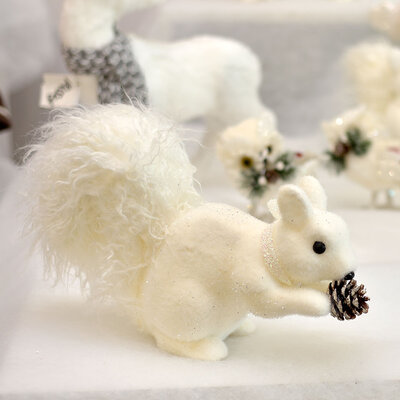 Veverica sa Šišarkom - Zimska Dekoracija - Kody 50