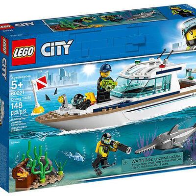 LEGO® City Kocke Ronilačka jahta 60221