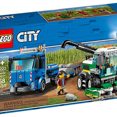 LEGO® City Kocke Transport kombajna na šleperu 60223