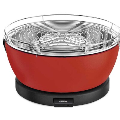 Feuerdesign Stoni roštilj na ćumur VESUVIO crveni