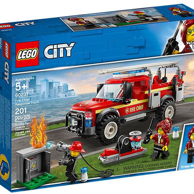 LEGO® City Kocke Vatrogasci -Interventni kamion šefa vatrogasaca 60231