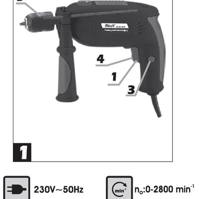 Vibraciona bušilica WSB850 71085000