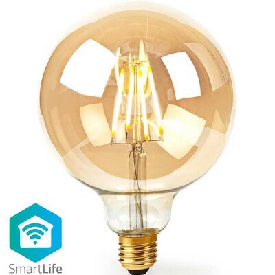 Smart Wi-Fi LED Filament sijalica E27 5W Nedis WIFILF10GDG125