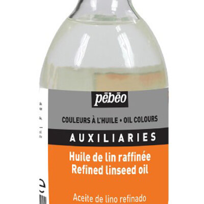 PEBEO Extra Fine Auxiliaries - Refined Linseed Oil - Rafinisano laneno ulje 250ml 661908