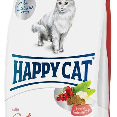 Hrana za mačke Happy Cat - La Cuisine - Pačetina banana brusnice 1,4kg