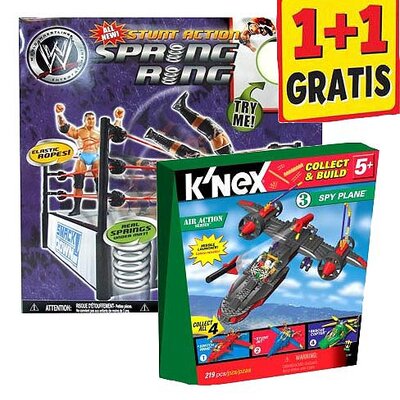 Knex Špijunski Avion + Ring Za Kečere KN12180