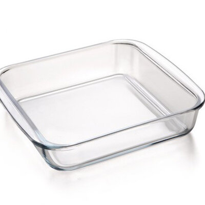 Bormioli Rocco vatrostalna činija 22×22cm Fornoverre Tegame Quadrato 197130 