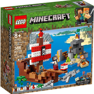LEGO® Kocke Minecraft - Piratski brod 21152