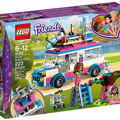 LEGO® FRIENDS Kocke - Olivijino vozilo za misije 41333