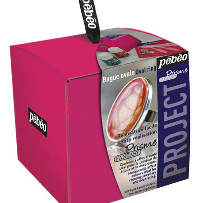 PEBEO Fantasy Prisme - Set - Boje i podloga za nakit OVALNI PRSTEN 664358