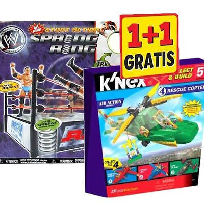 Knex Spasilački Helihopter + Ring Za Kečere KN12180