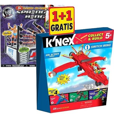 Knex Switch Wing Avion + Ring Za Kečere KN12180
