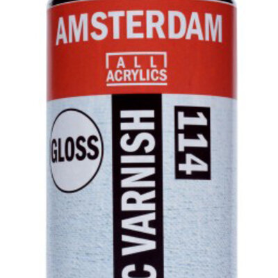 TALENS Amsterdam Acrylic Varnish Glossy 114 - Akrilni lak u spreju 400ml sjajni 683062