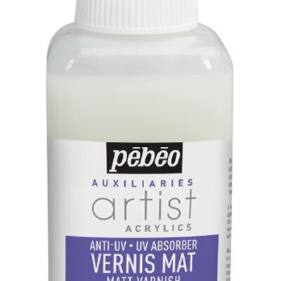 PEBEO Artist Acrylics Auxiliaries Anti UV - Matt Varnish - Akrilni lak 250ml mat 661926