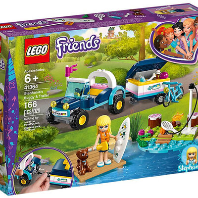 LEGO® FRIENDS Kocke - Stefani - Bagi s prikolicom 41364