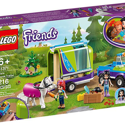 LEGO® FRIENDS Kocke - Mia - Prikolica za konja 41371