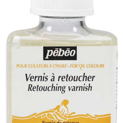 PEBEO Oil Colours Auxiliaries - Retouching Varnish - Retuš lak 75ml 661948
