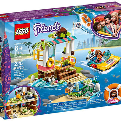 LEGO® FRIENDS Kocke - Olivija - Spasavanje kornjača 41376