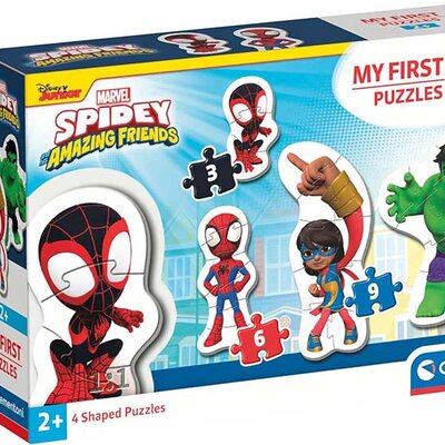 Moje prve puzzle slagalice 4u1 Spidey i prijatelji Clementoni 20836