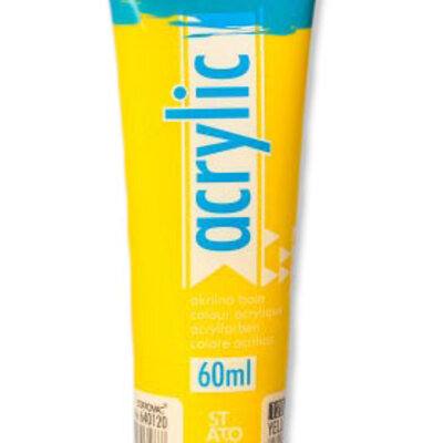 PROFESSIONAL Acrylic - Akrilna boja Yellow Medium 120 60ml 640120