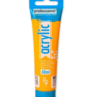 PROFESSIONAL Acrylic - Akrilna boja Yellow Deep 130 60ml 640130