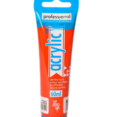 PROFESSIONAL Acrylic - Akrilna boja Scarlet 230 60ml 640230