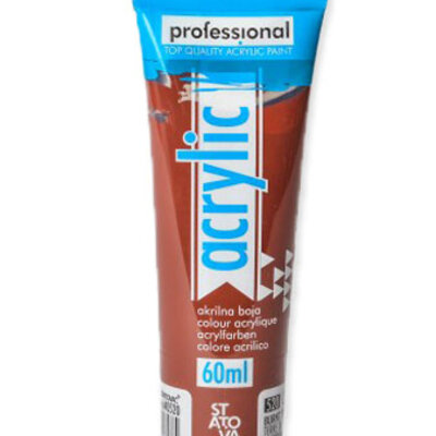 PROFESSIONAL Acrylic - Akrilna boja Burnt Sienna 520 60ml 640520