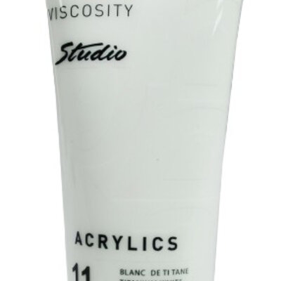 PEBEO Studio Acrylics High Viscosity - Akrilna boja - Titanium White 11 - 100ml 661011